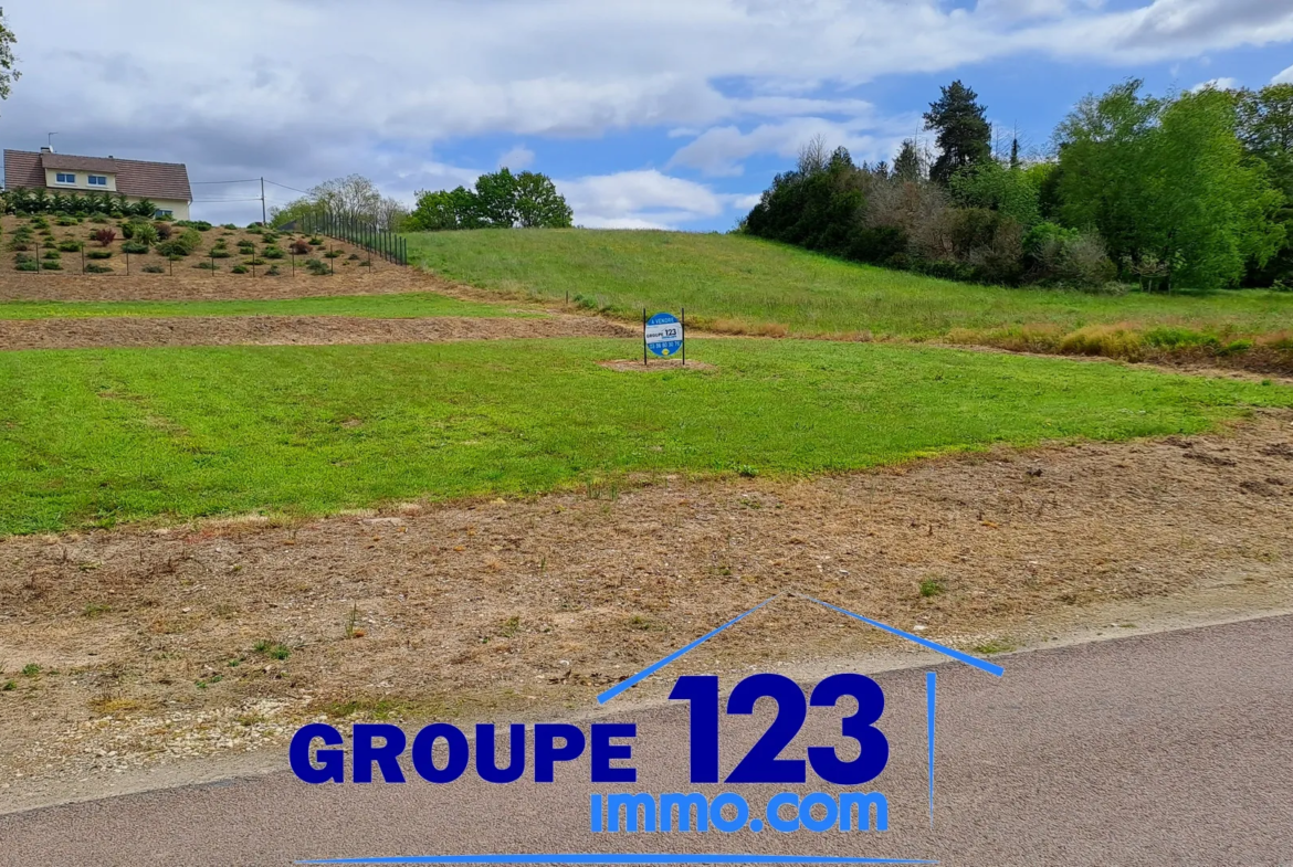 Terrain constructible 1745 m² à Guerchy à vendre 