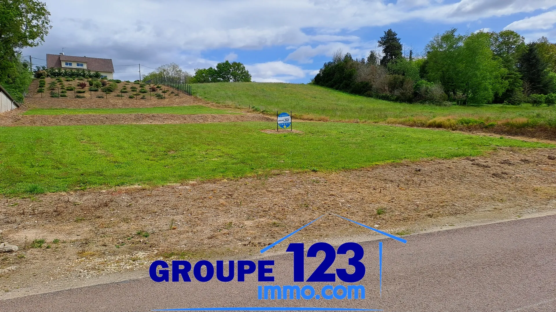 Terrain constructible 1745 m² à Guerchy à vendre 