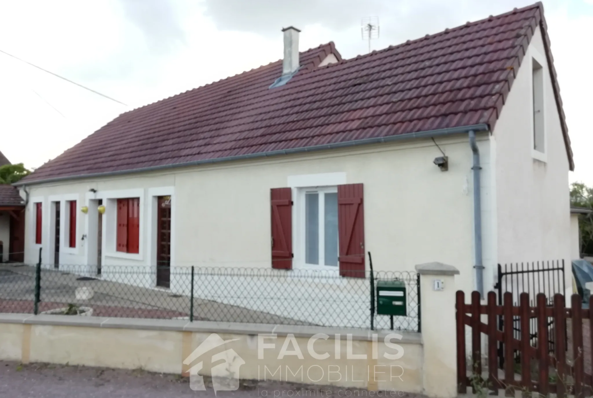 Pavillon de Plain-Pied F5 avec Jardin à La Guerche sur l'Aubois 