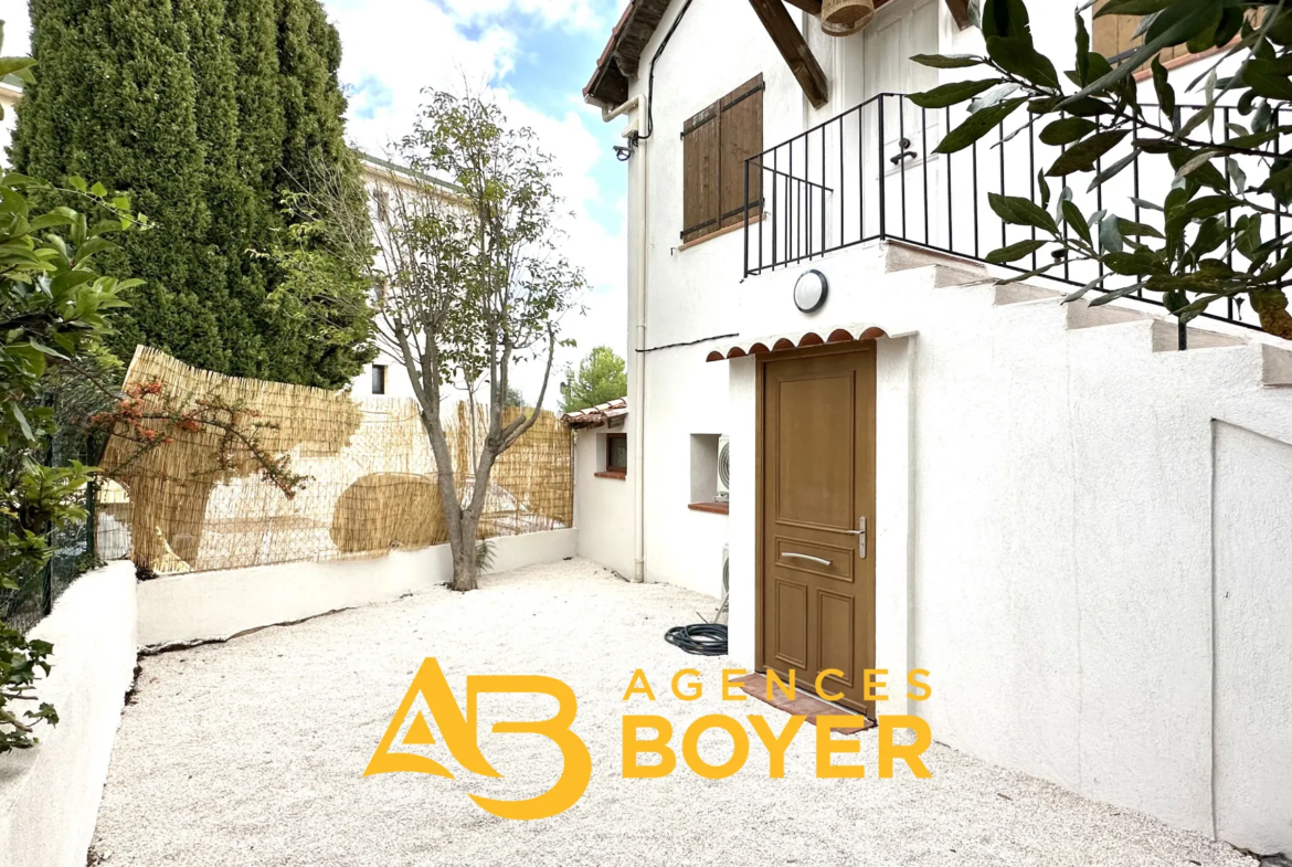 À vendre: Appartement T2 en Rez de Jardin à Bandol avec Parking Privé 