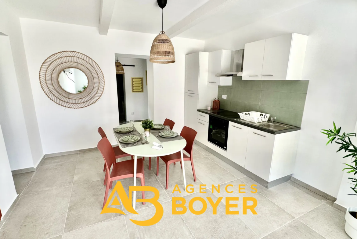 À vendre: Appartement T2 en Rez de Jardin à Bandol avec Parking Privé 