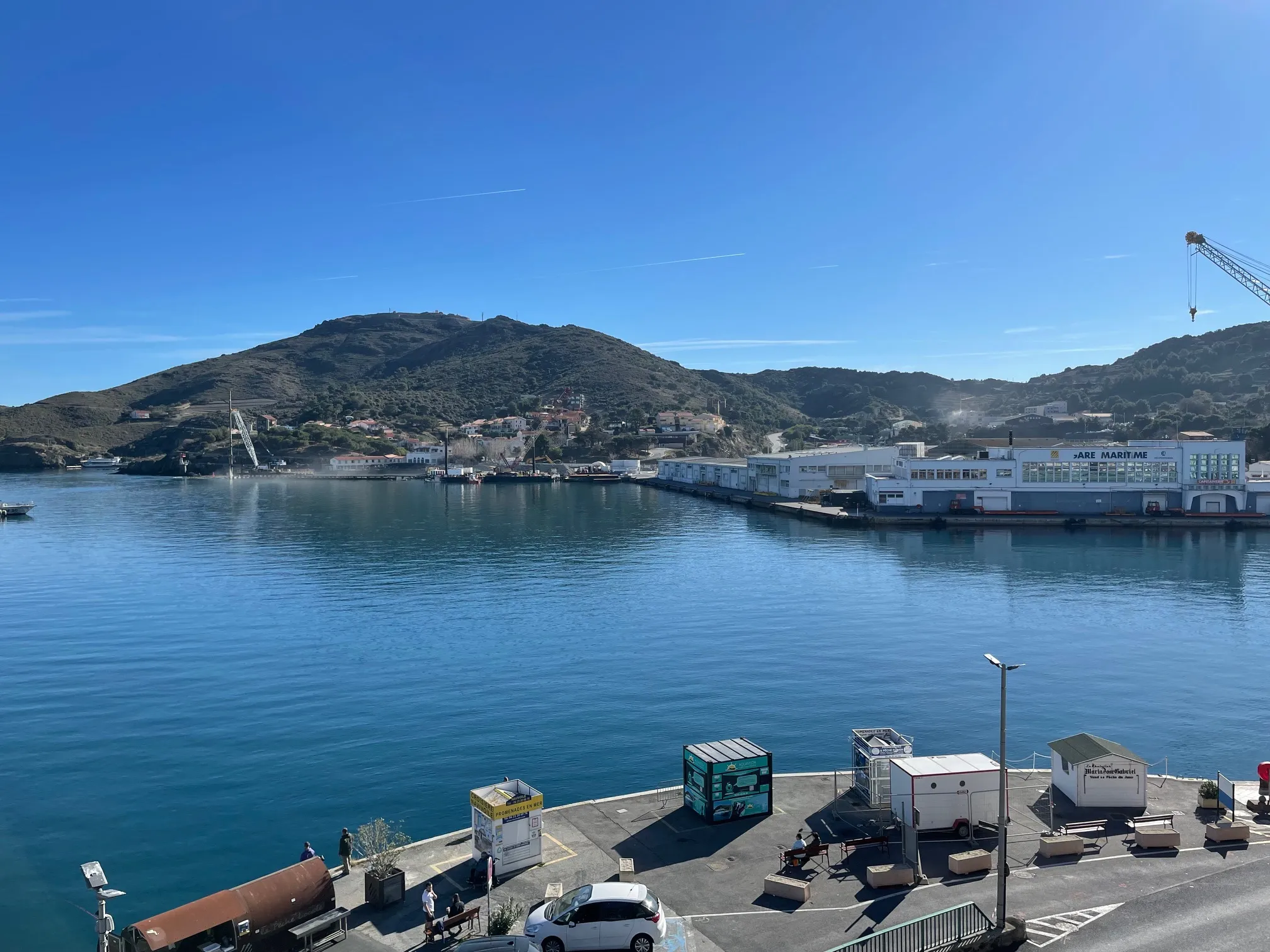 Appartement T1 à vendre à Port-Vendres avec vue mer 