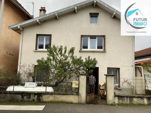 Maison ancienne de 2 appartements à vendre à Bourguignon