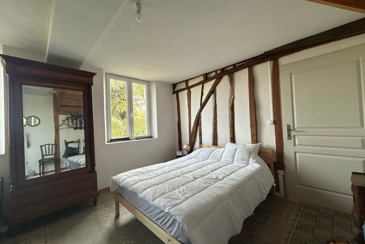 Longère rénovée à vendre près d'Abbeville - 3 chambres, terrain de 1505 m² 