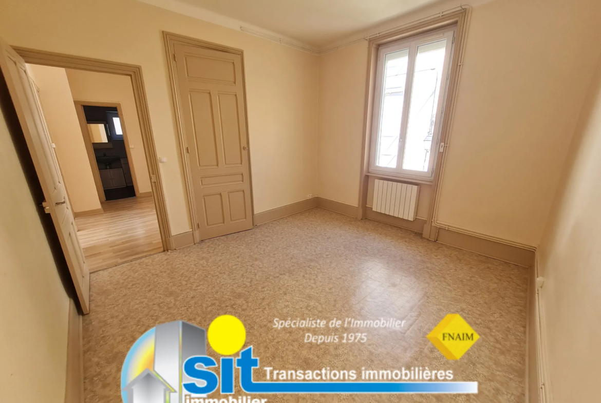 Appartement 3 pièces lumineux à Condrieu - 65 m² avec balcon 