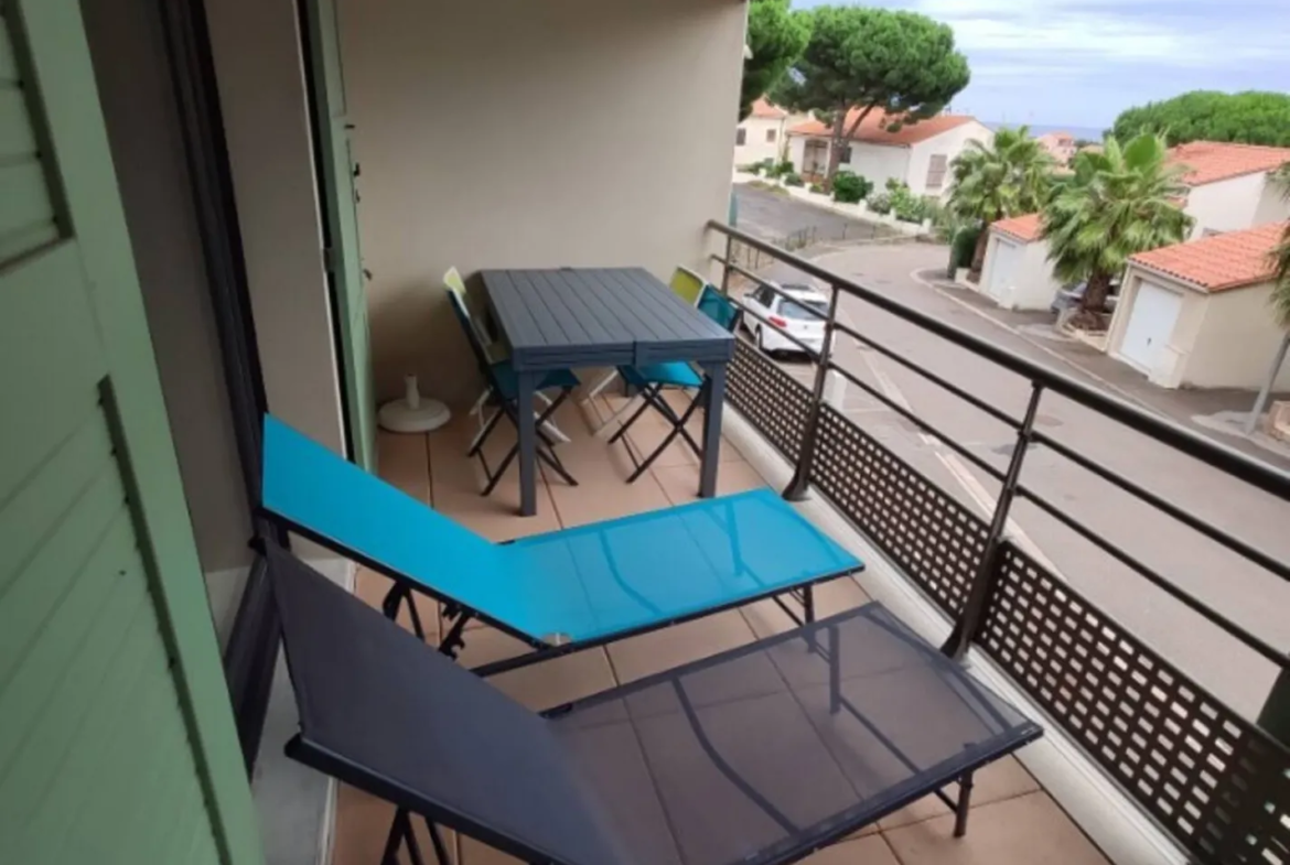 Appartement contemporain d'une chambre à vendre à Collioure 