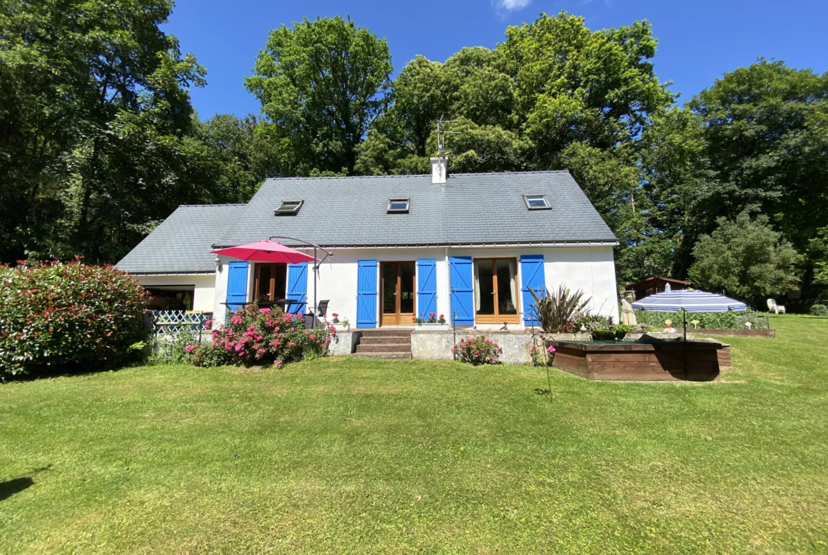 Belle maison à vendre à Quistinic de 115 m² avec terrain 