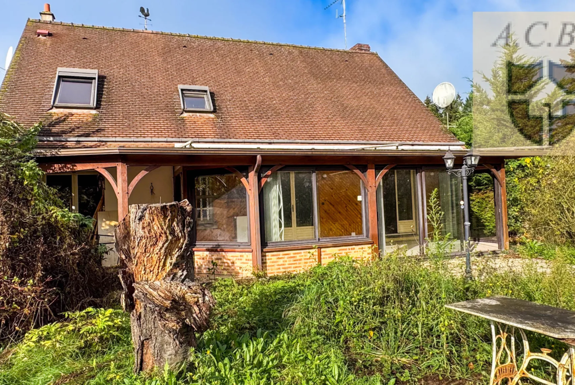 Maison avec sous-sol total à vendre près de Chartres 