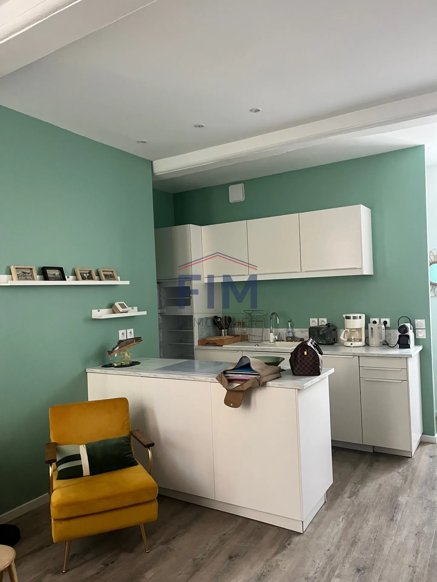 À vendre : Appartement F2 meublé au hyper centre de Dieppe pour 138000 euros 