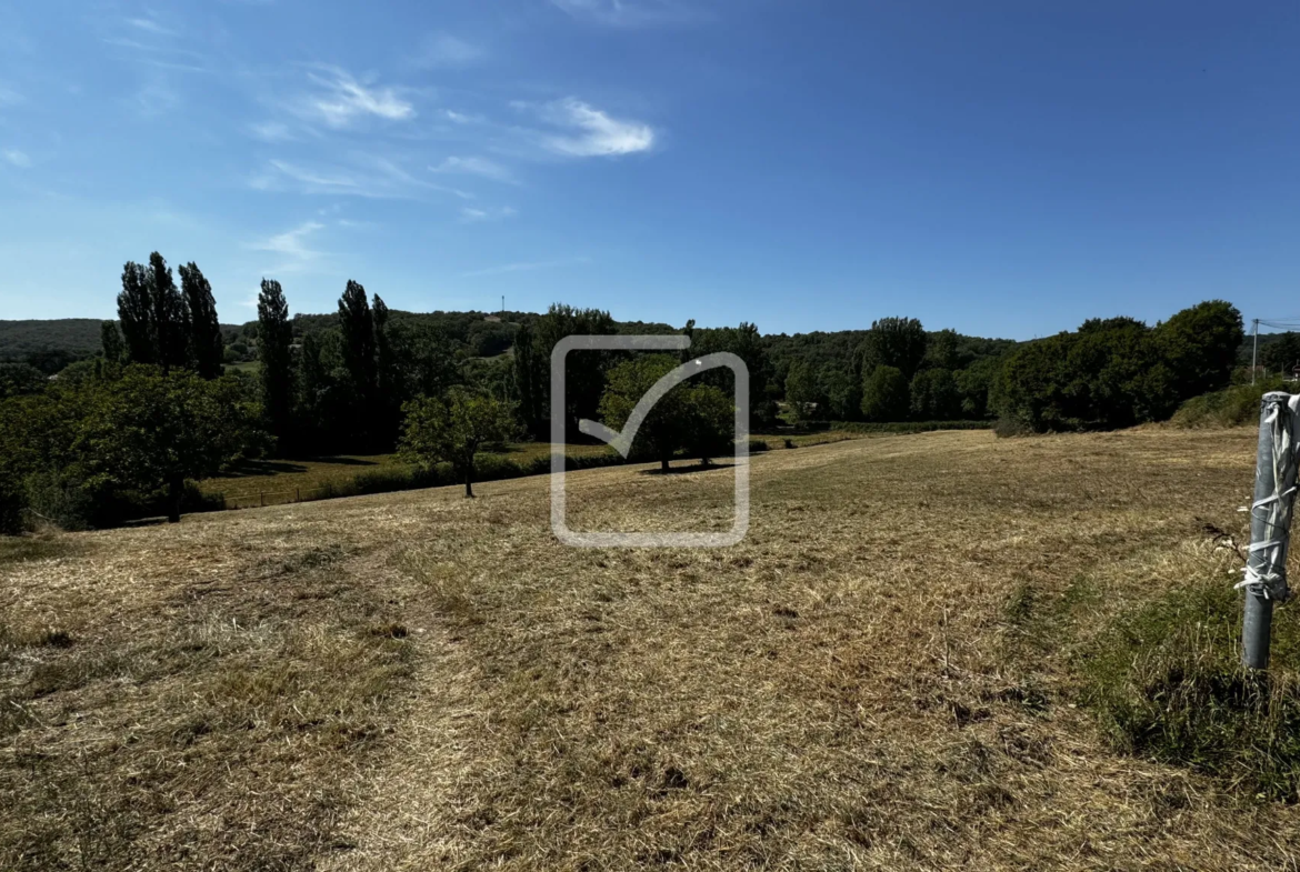 Grange en Pierres à Rénover sur Terrain de 1 Hectare à Saint Chamarand 