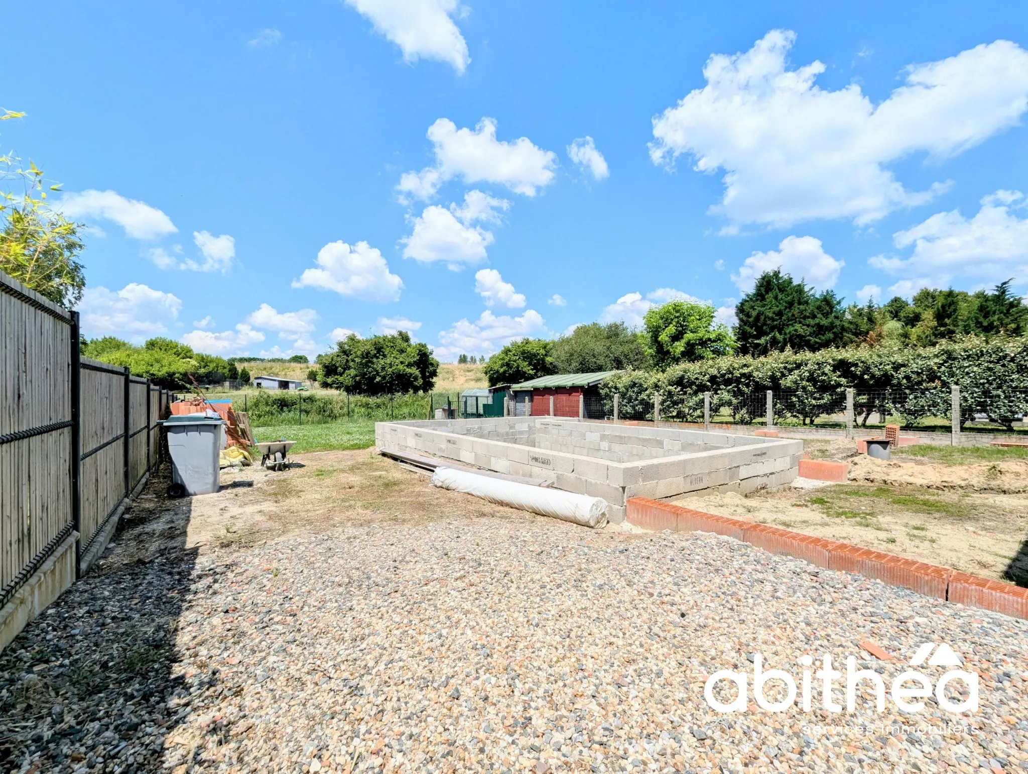 Maison plain pied récente F3 avec terrain à Marsas 