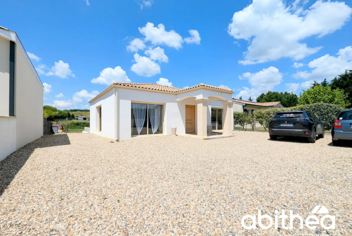 Maison plain pied récente F3 avec terrain à Marsas 