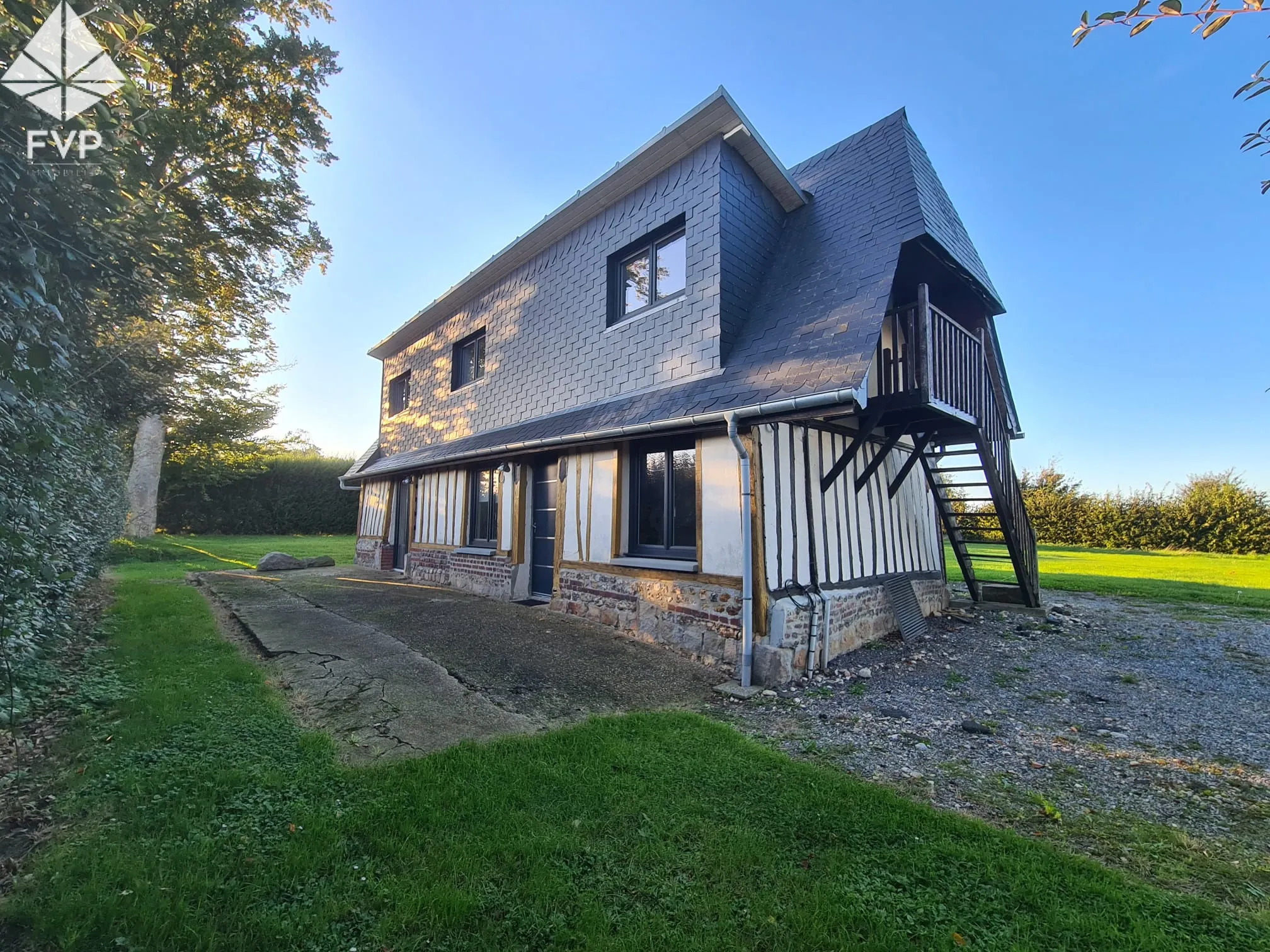 Maison Normande à Luneray - 84 m² avec 3 chambres à vendre 