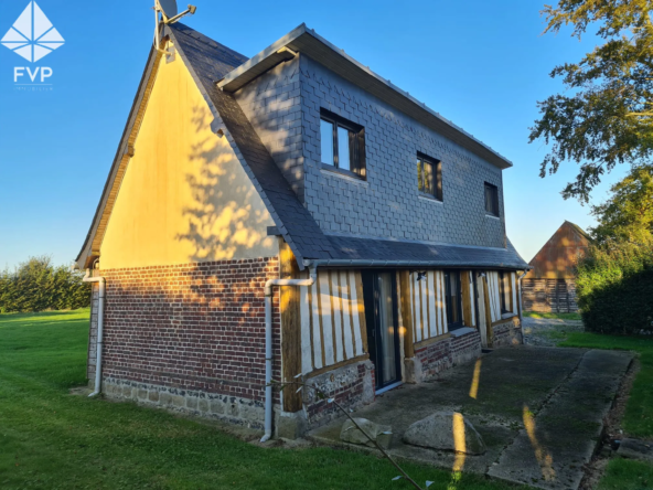 Maison Normande à Luneray - 84 m² avec 3 chambres à vendre