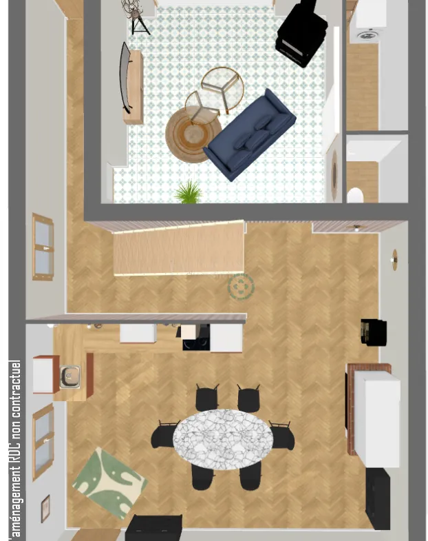 Immeuble à rénover de 126 m² au cœur de Bazas 