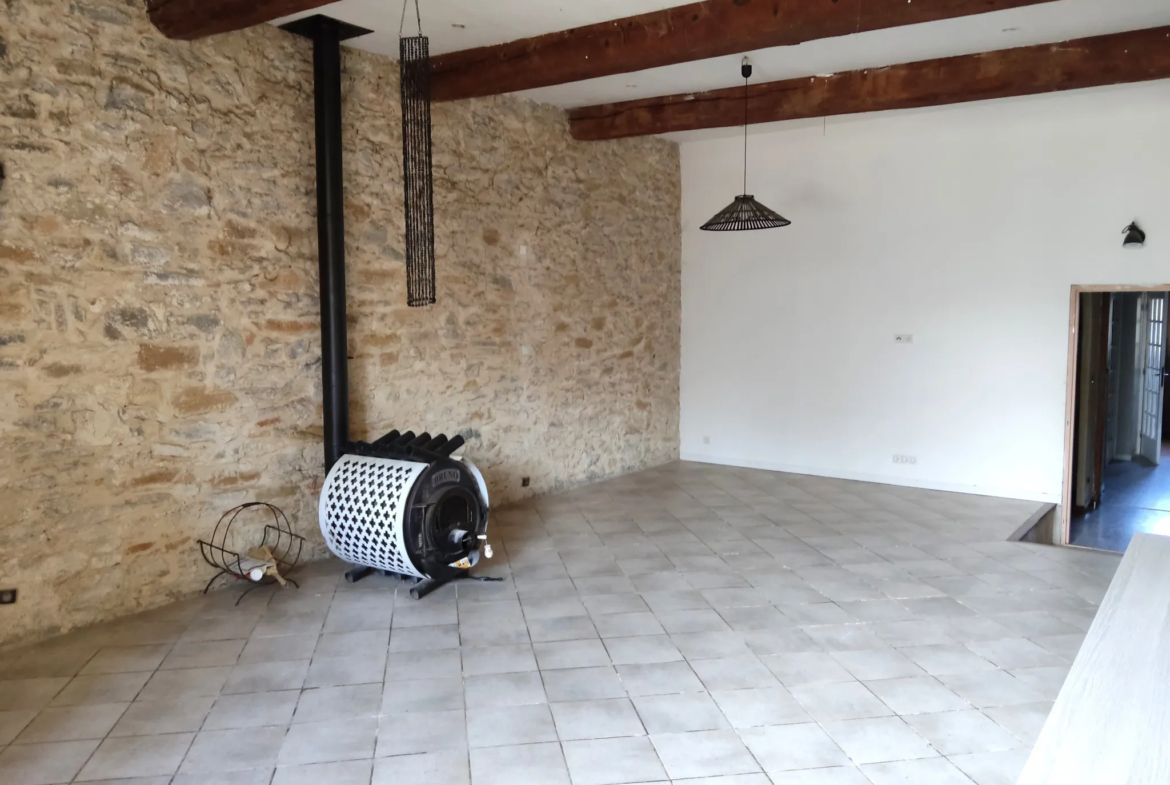 Maison familiale en pierre à Felines Minervois - 178 500 € 