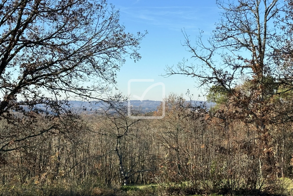 Terrain à vendre près de Domme - 7261 m² avec vue dominante 