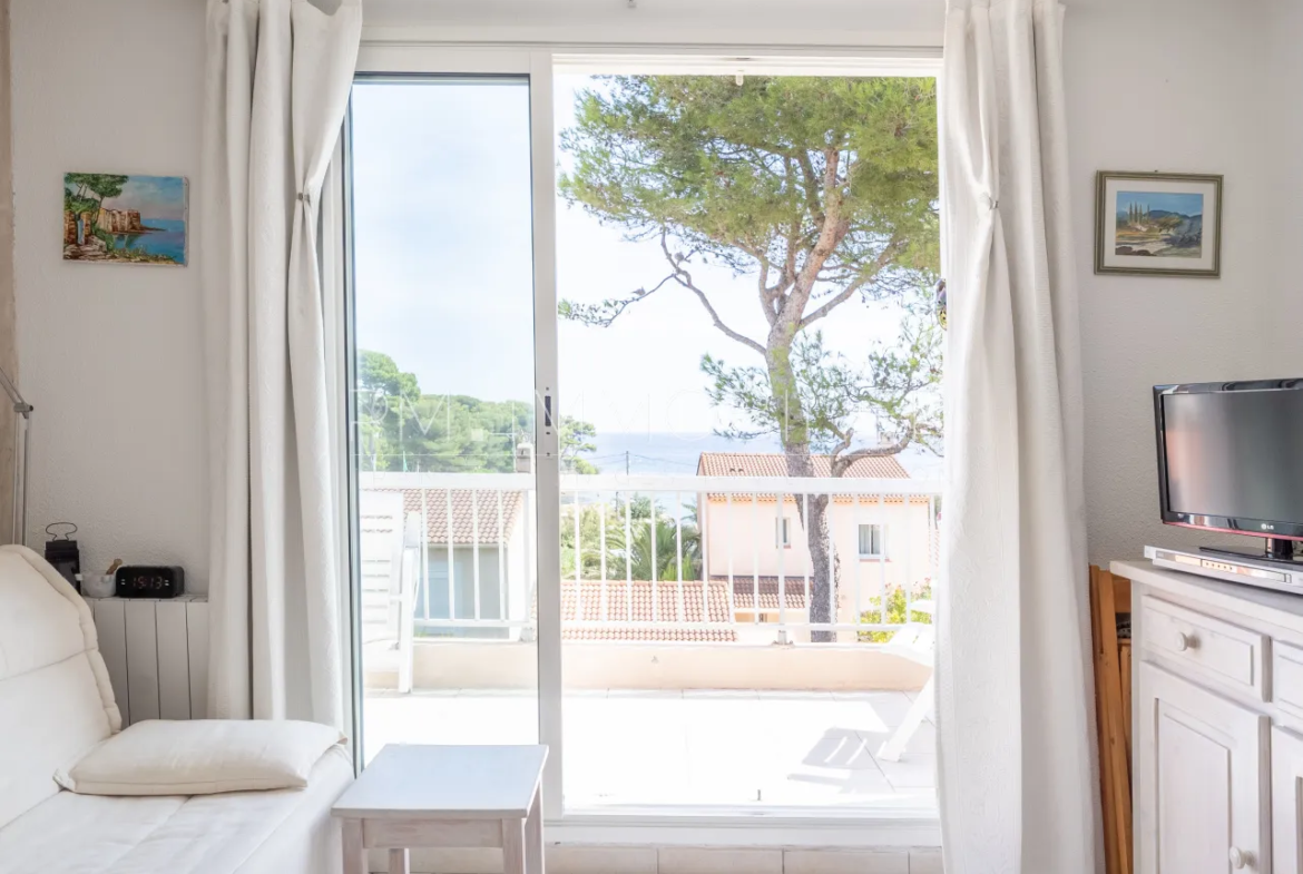 À vendre : Studio avec balcon et vue mer à Carry-le-Rouet 