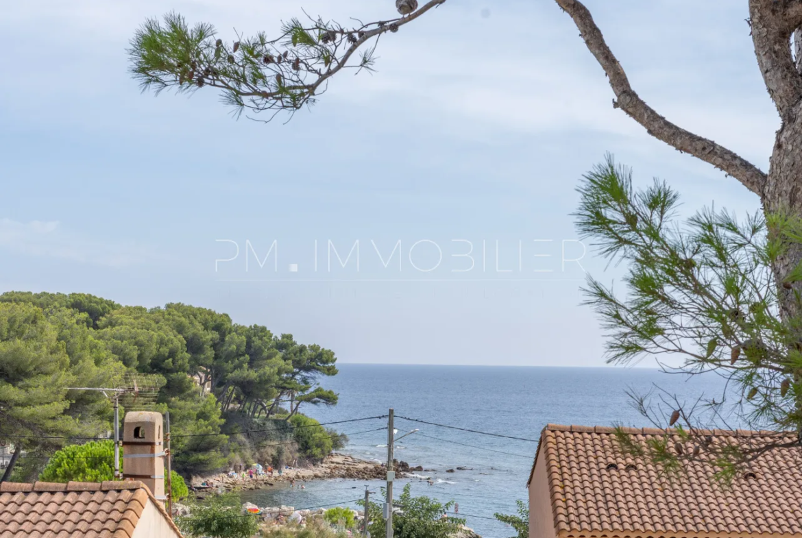 À vendre : Studio avec balcon et vue mer à Carry-le-Rouet 