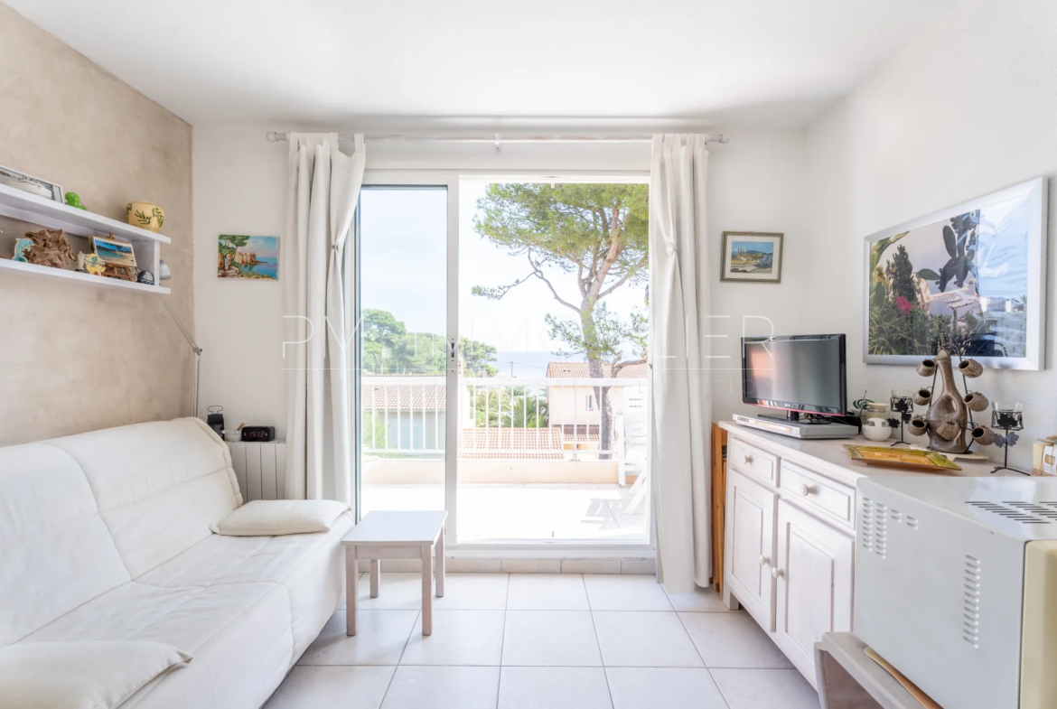 À vendre : Studio avec balcon et vue mer à Carry-le-Rouet 