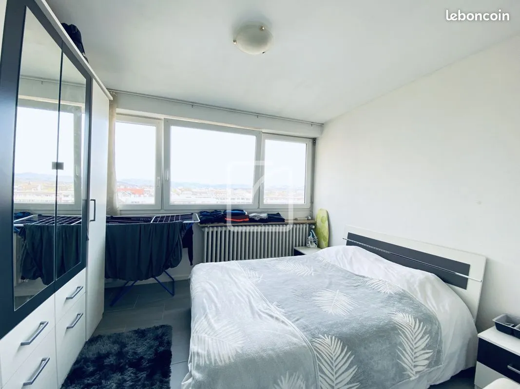 Appartement 2 pièces à vendre à Belfort avec vue 