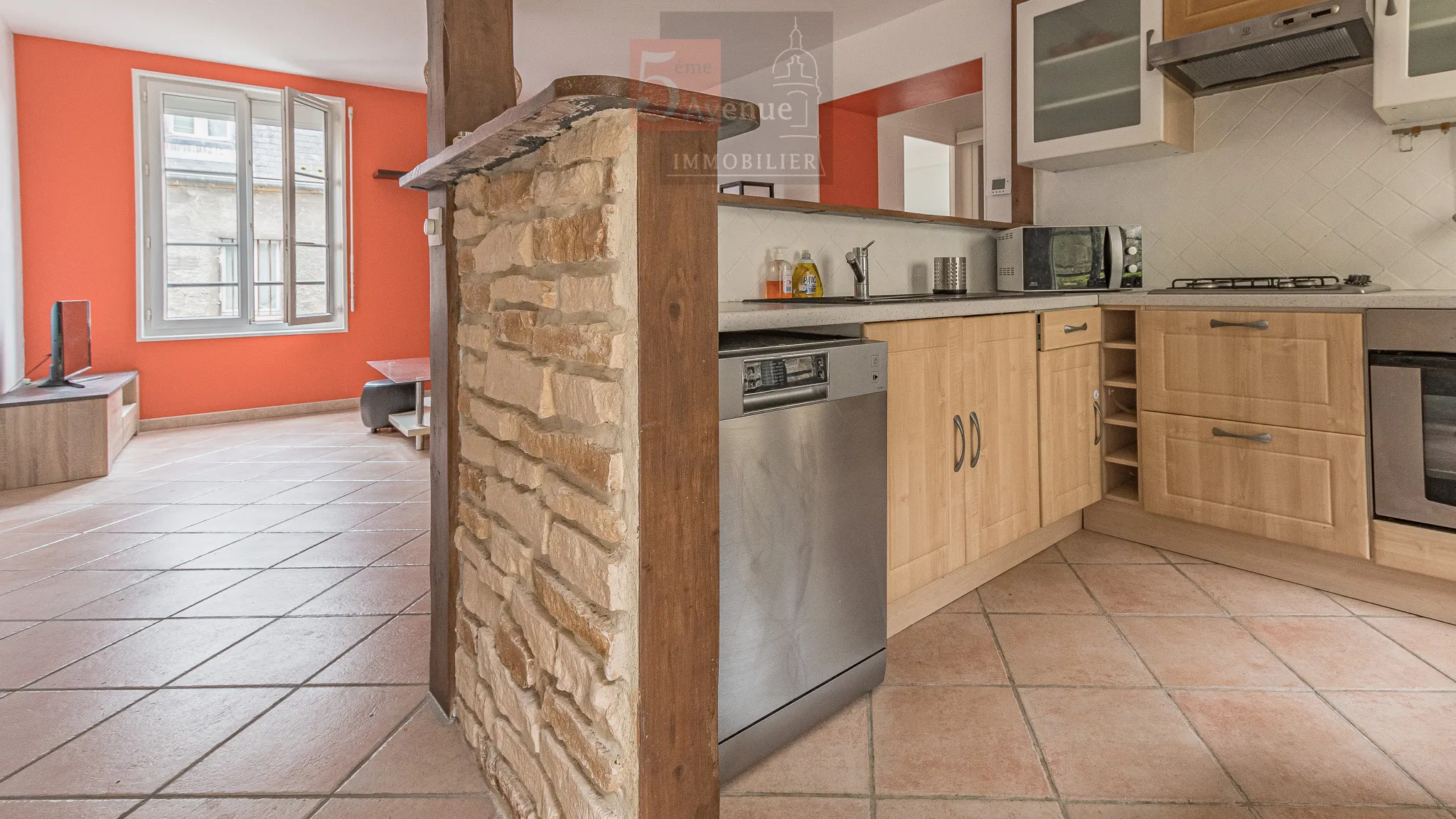 À vendre : Appartement 45m² avec cour privée à Vineuil St Firmin 