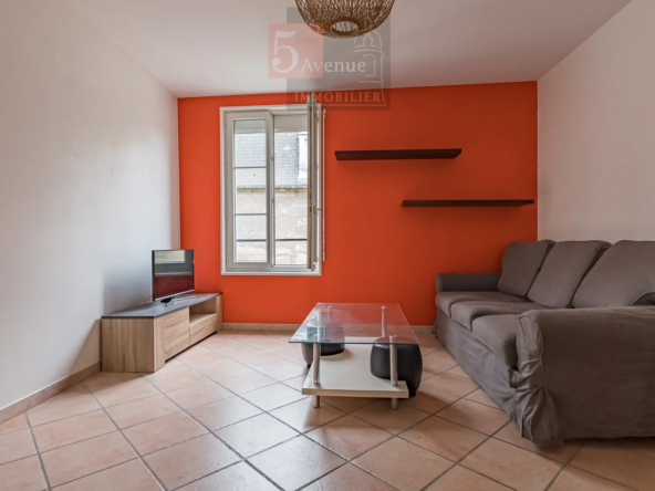 À vendre : Appartement 45m² avec cour privée à Vineuil St Firmin