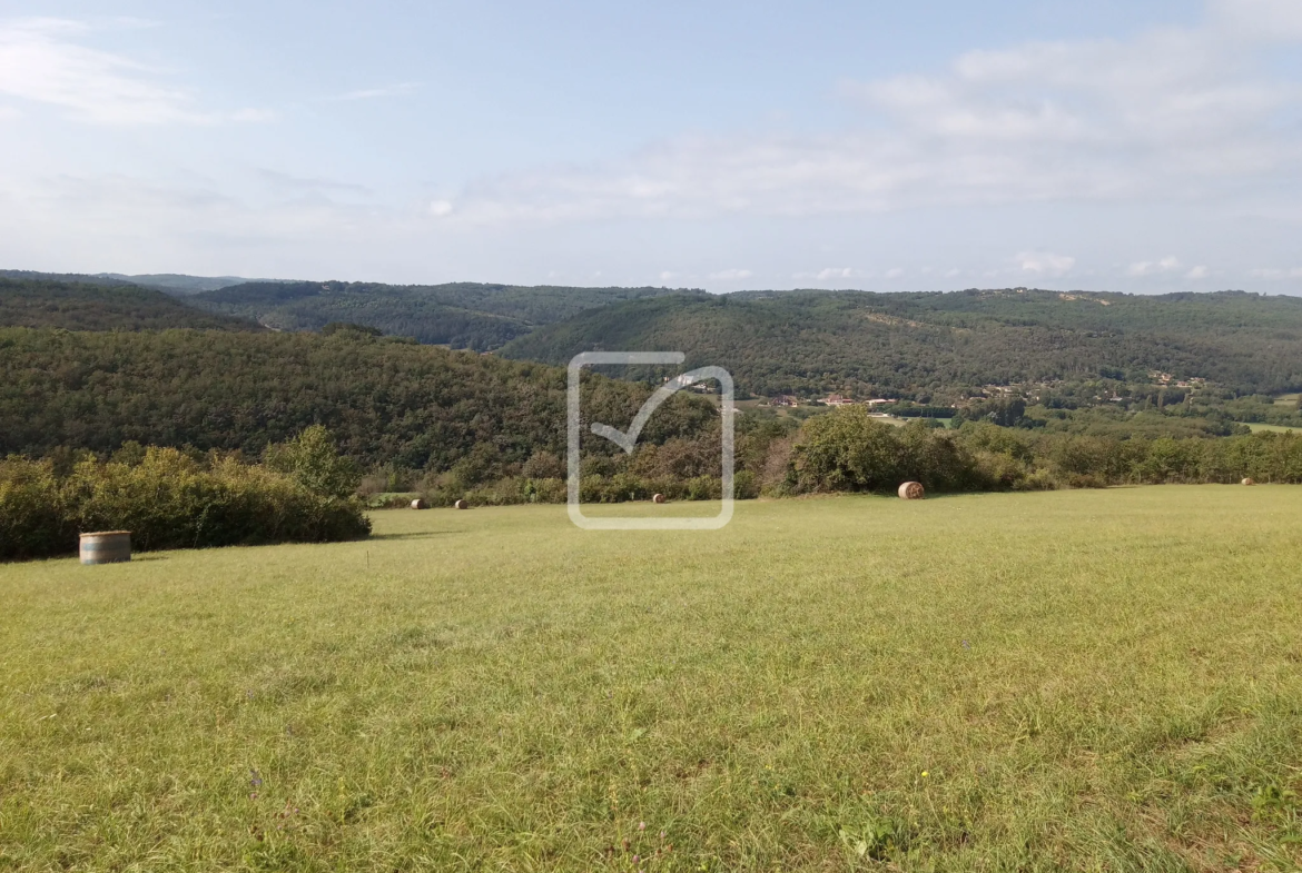 Terrain exceptionnel à vendre au cœur du Périgord Noir 