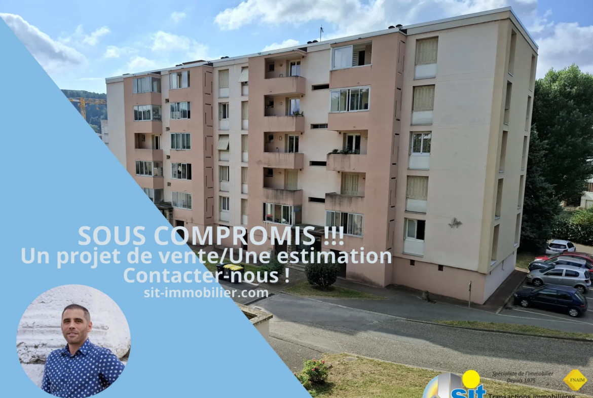 Spacieux Appartement de 86m² avec Garage à Vienne 