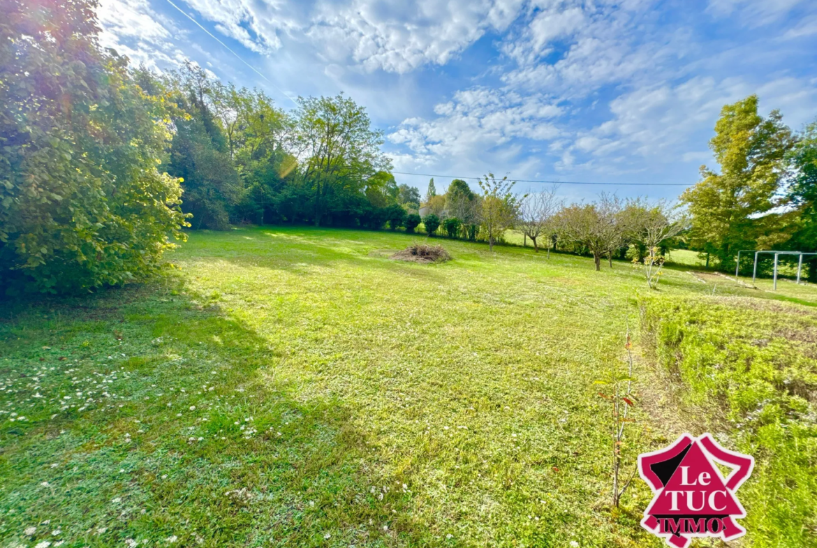 Maison 4 chambres et 3000 m2 de jardin à Penne d'Agenais 