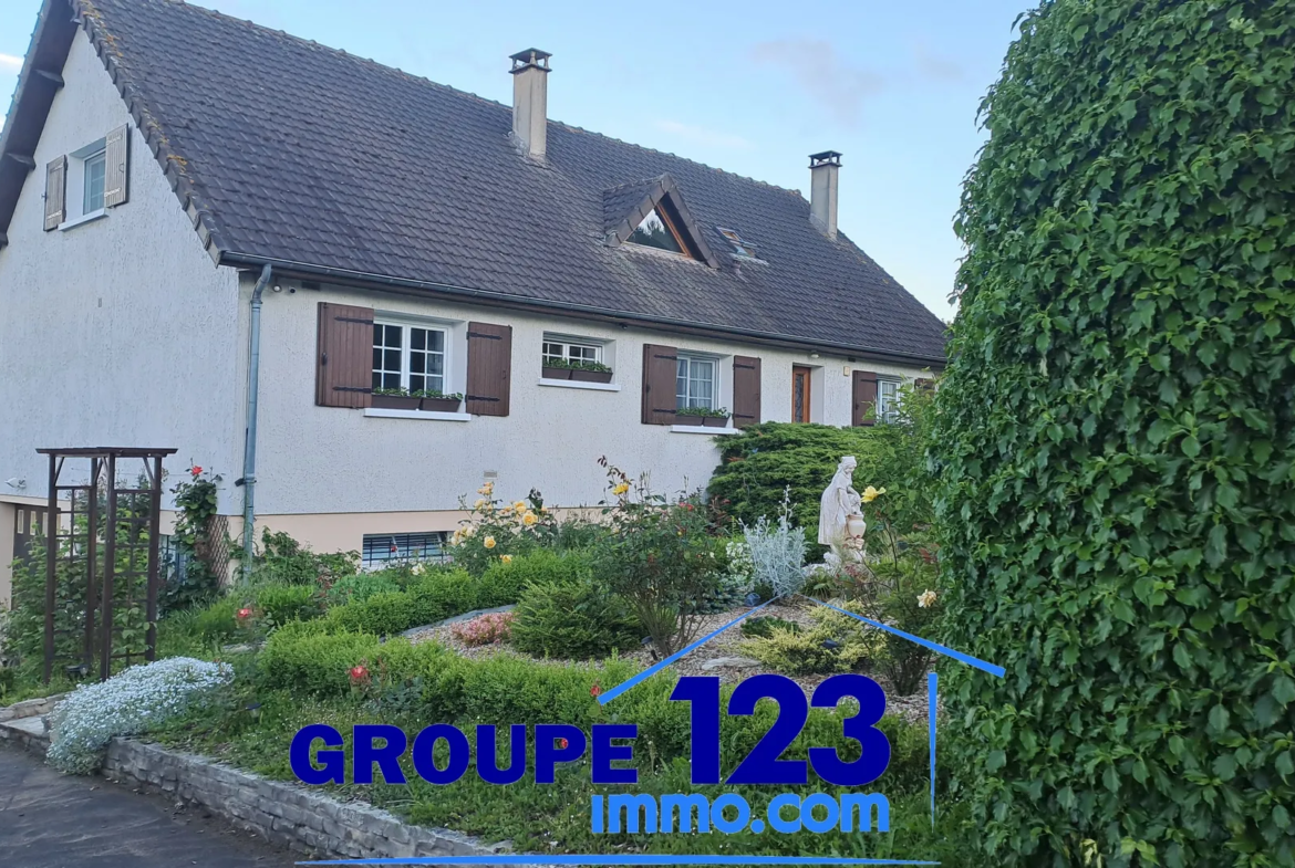 À vendre : maison familiale avec piscine à Champvallon, proche de Joigny 