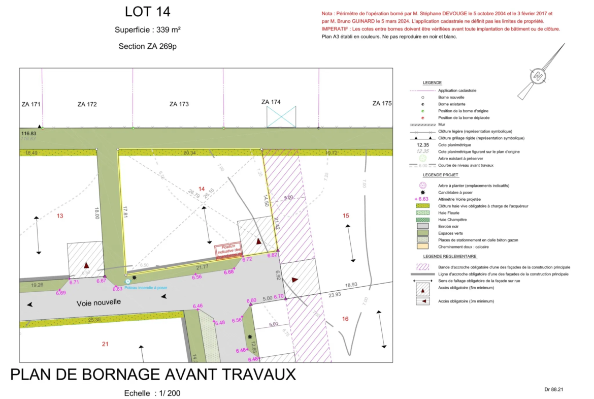 Terrain viabilisé de 339 m² à Mornac-sur-Seudre à vendre 