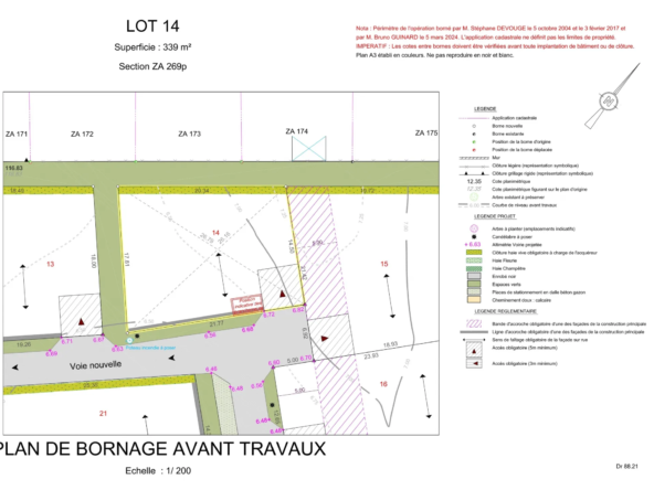 Terrain viabilisé de 339 m² à Mornac-sur-Seudre à vendre