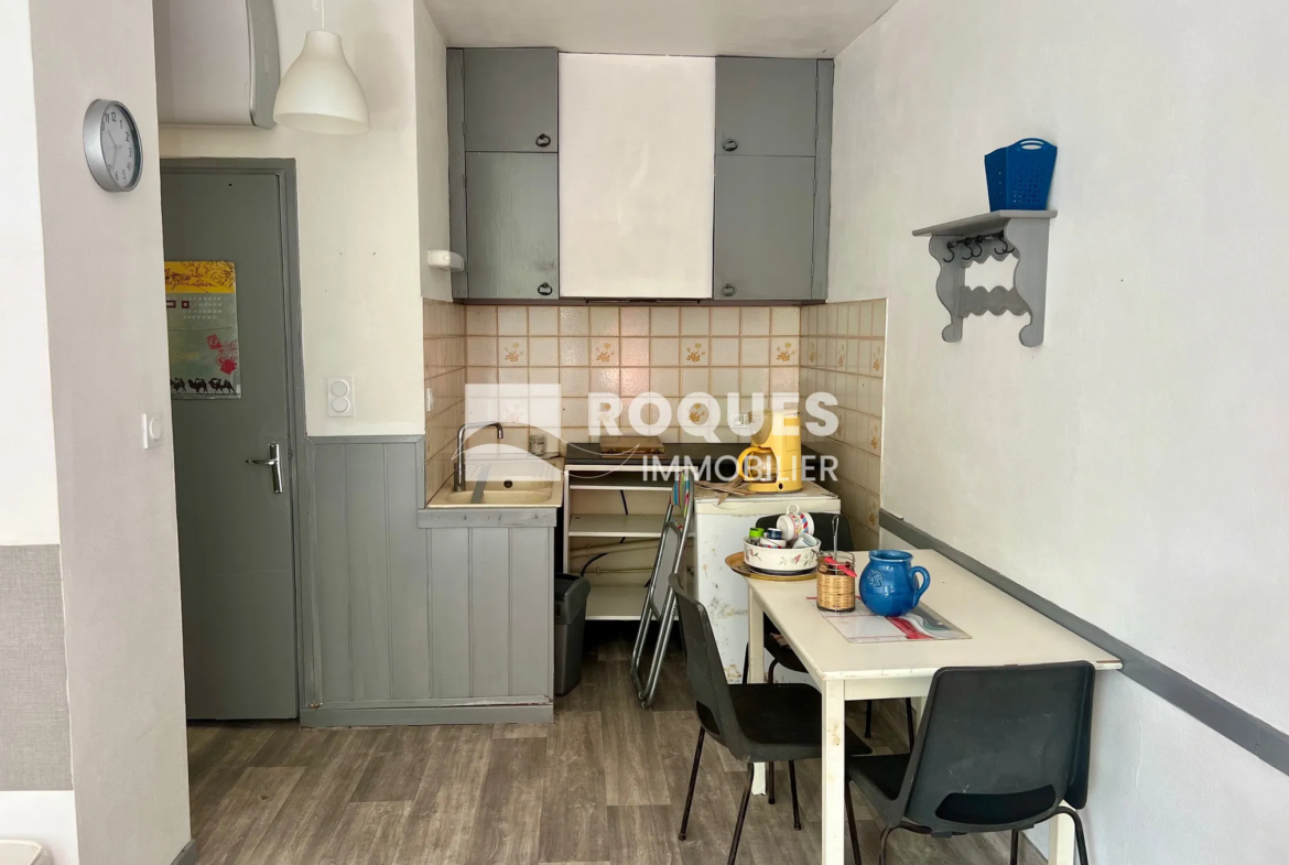 À vendre : Studio de 26 m² au centre-ville de Millau avec terrasse 