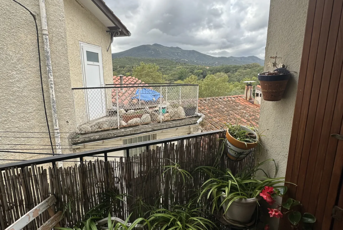 Maison de village à Maureillas avec vue sur les montagnes 