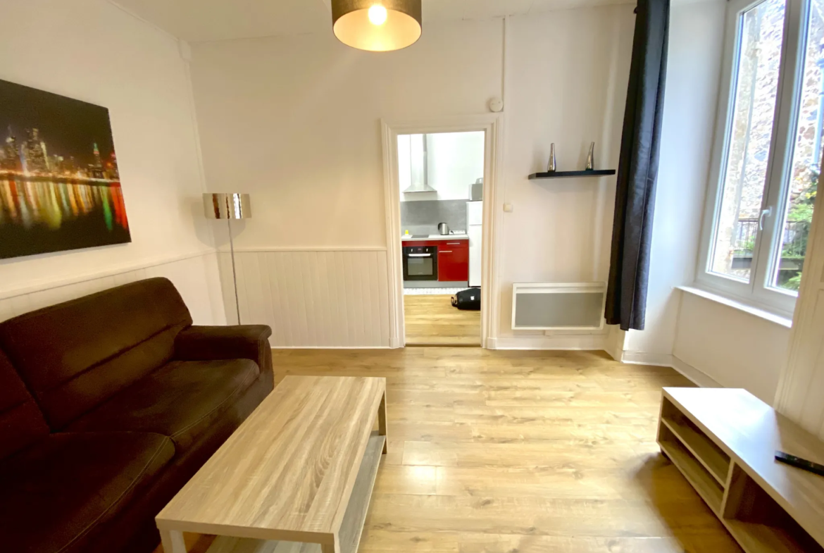 À vendre : Appartement lumineux de 43 m² à Annonay, habitable de suite 