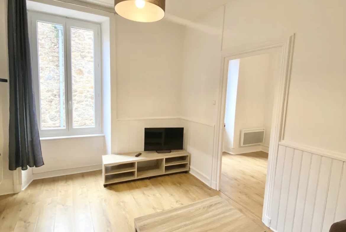 À vendre : Appartement lumineux de 43 m² à Annonay, habitable de suite 