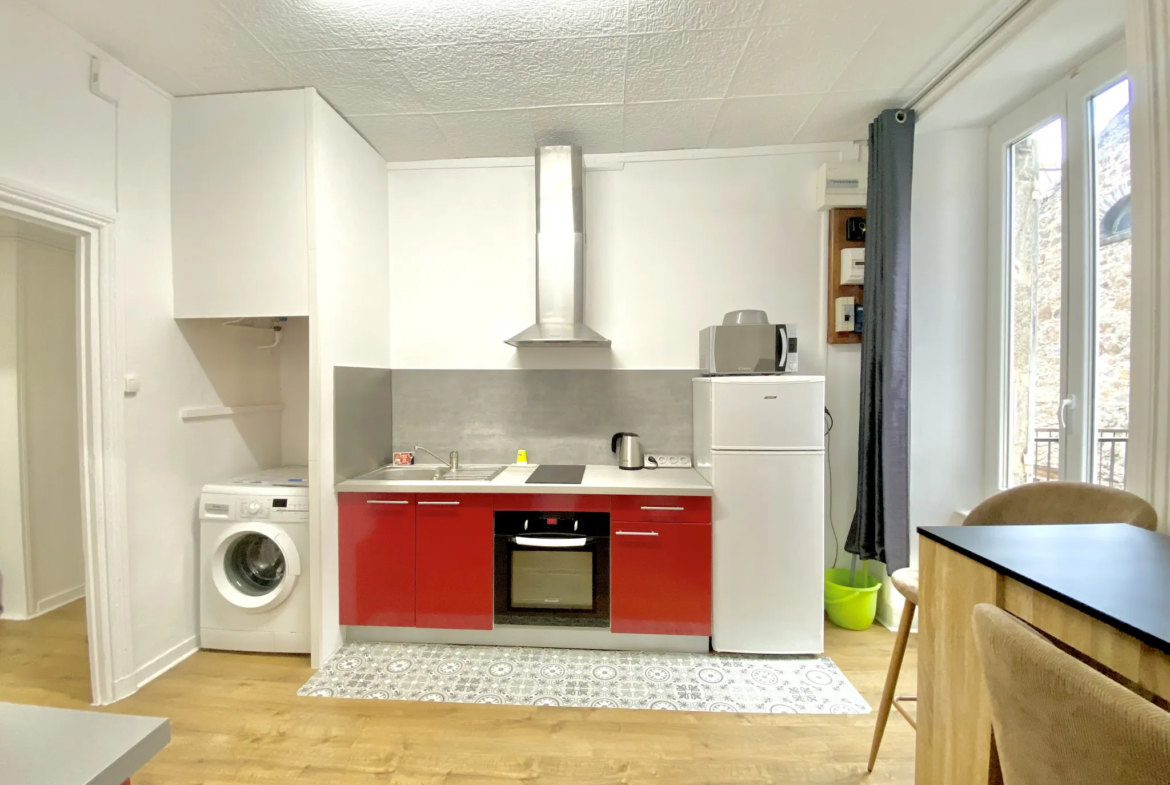 À vendre : Appartement lumineux de 43 m² à Annonay, habitable de suite 