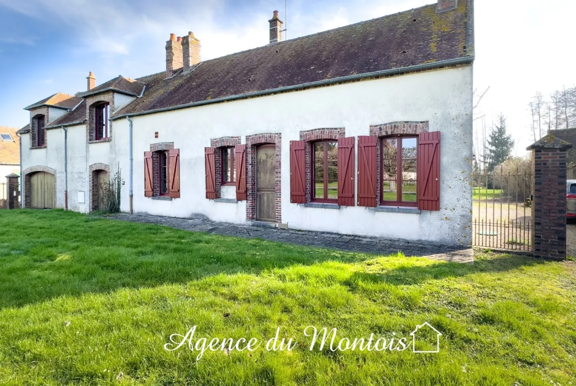 Maison de village à vendre à Bray sur Seine - 4 chambres et jardin 