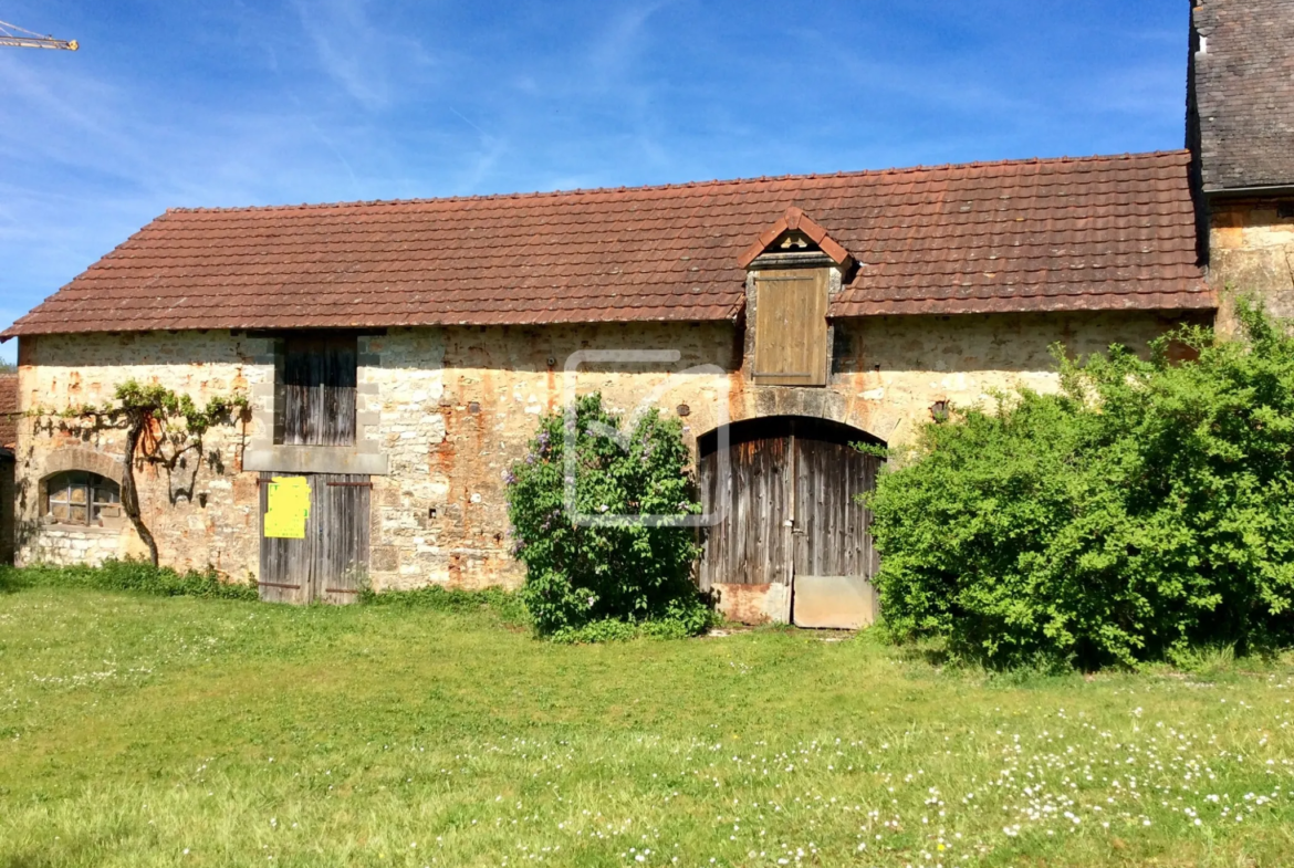 Maison en pierre à rénover à Chasteaux 