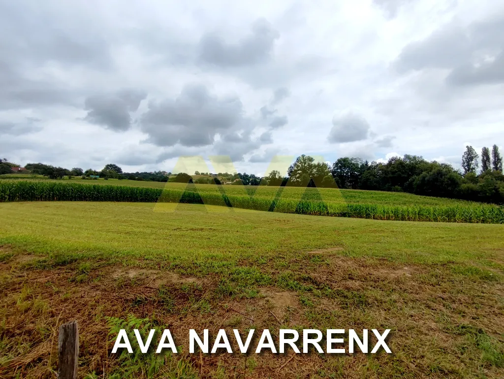 Terrain constructible de 2000 m² entre Navarrenx et Mourenx 