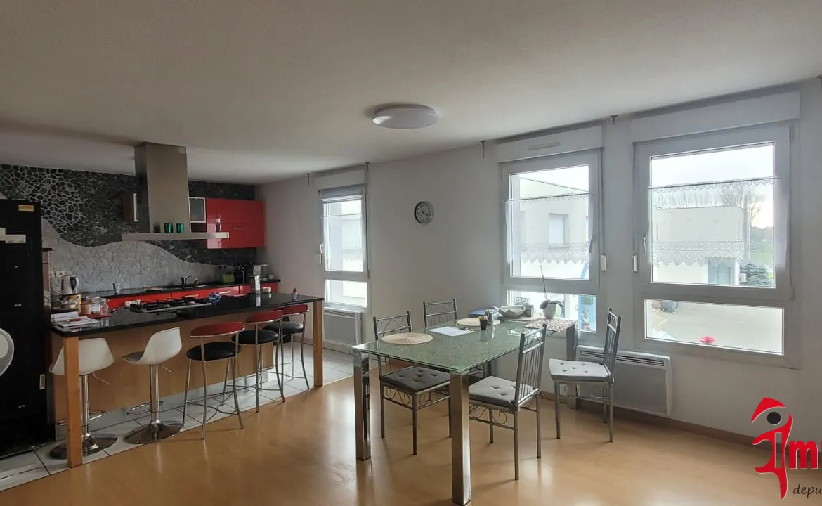 Spacieux Appartement F3 avec Garage à Rixheim 