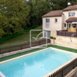 Maison contemporaine 123 m² avec piscine à Gourdon