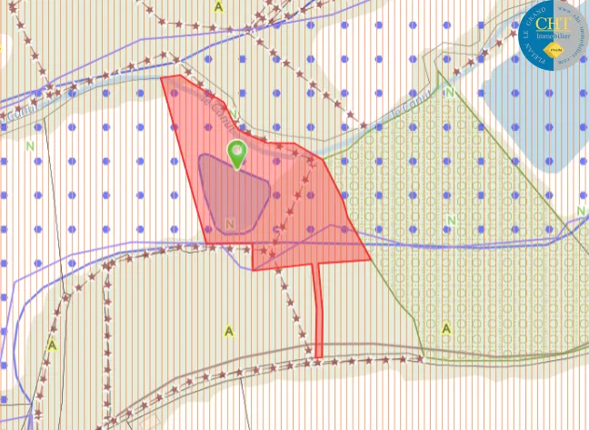 Terrain à vendre 35 100 € à Maxent avec CHT IMMOBILIER 