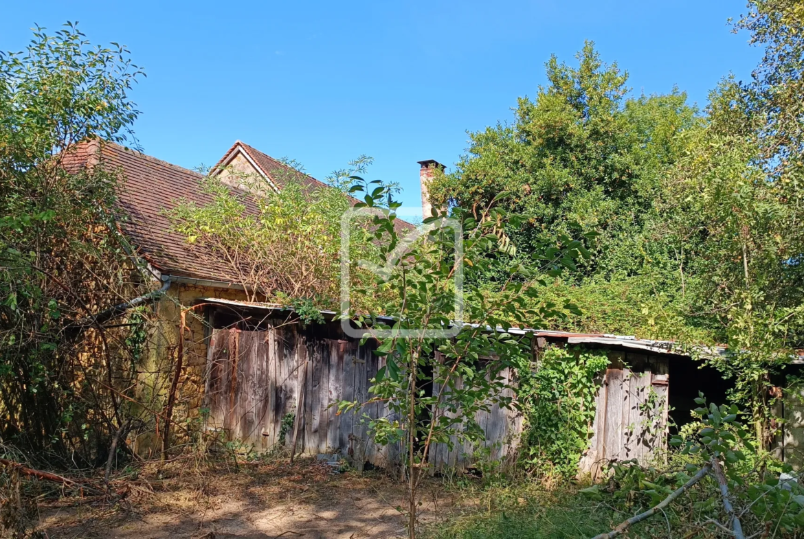 À vendre : ancienne ferme à restaurer à Cherveix-Cubas 