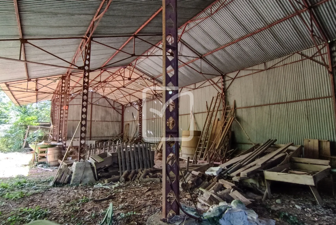 À vendre : ancienne ferme à restaurer à Cherveix-Cubas 