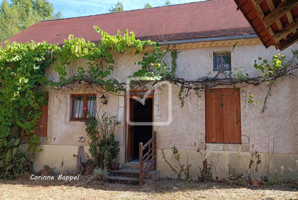 À vendre : ancienne ferme à restaurer à Cherveix-Cubas 