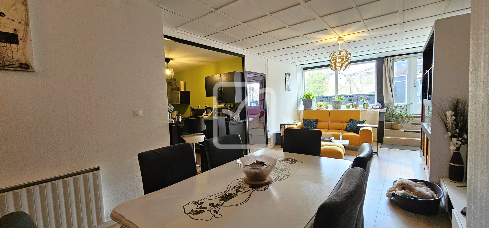 Appartement T3 de 85 m² avec jardin et remise à Cysoing 