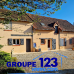 Longère rénovée de 128 m² à Santranges, 224 000 EUR