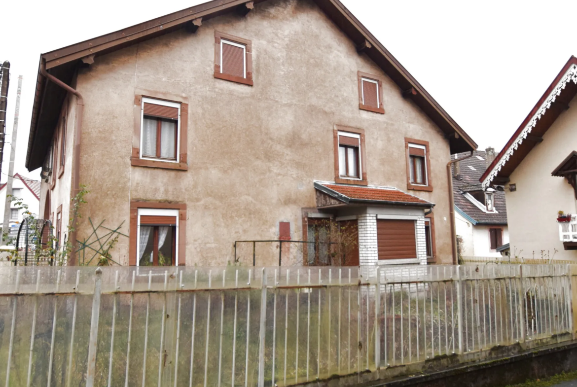 Appartement duplex F5 avec jardin privatif à Nommay 